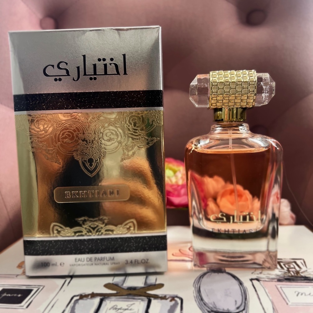 EKHTIARI Perfume Lattafa Unisex Eau De Parfum 100 ml Natural Spray Fragrance